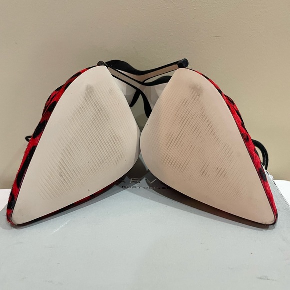 ***NIB***KURT GEIGER CALF HAIR ANIMAL PRINT Heels (39) - Picture 12 of 13